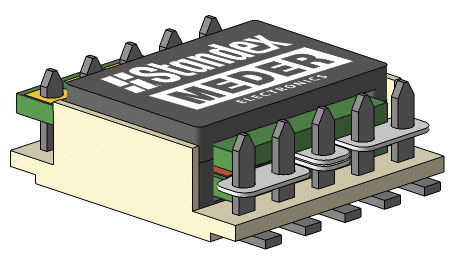隔离变压器 - P025 10W-50W - StandexMeder Electronics GmbH - 单相 / 通孔 / 平面