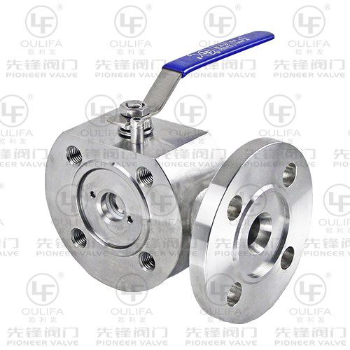 球形阀 - SQ74F-16P - Wenzhou Pioneer Valve Co., Ltd. - 杠杆 / 用于饮料 / 法兰