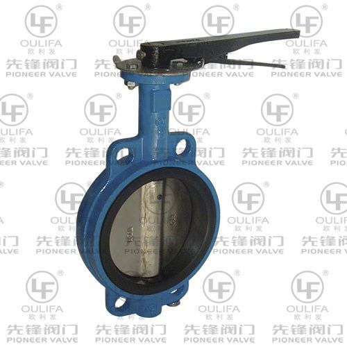 蝶阀 - D71X - Wenzhou Pioneer Valve Co., Ltd. - 杠杆 / 流量控制 / 废水