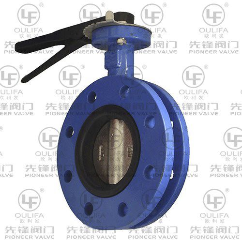 蝶阀 - D41X - Wenzhou Pioneer Valve Co., Ltd. - 杠杆 / 流量控制 / 废水