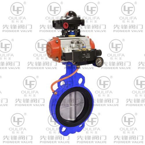 蝶阀 - CD671X - Wenzhou Pioneer Valve Co., Ltd. - 气动 / 流量控制 / 用于泥浆