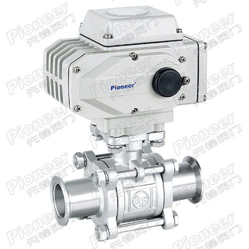 球形阀 - GUD-32KF - Wenzhou Pioneer Valve Co., Ltd. - 电动 / 液体食物和饮料用 / 化工产品