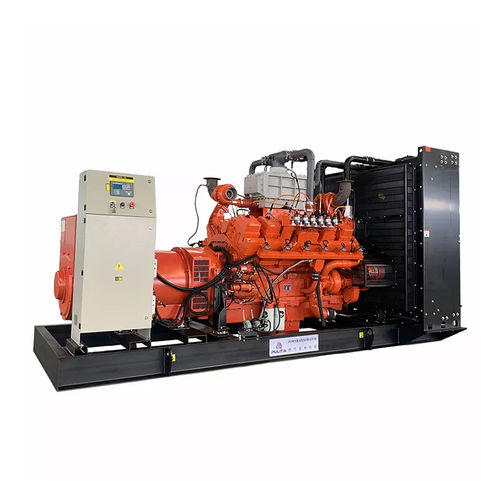 天然气发电机组 - HTD-400GF - Shandong Pulita New Energy Technology Co., Ltd. - 生物气体 / 三相 / 固定式