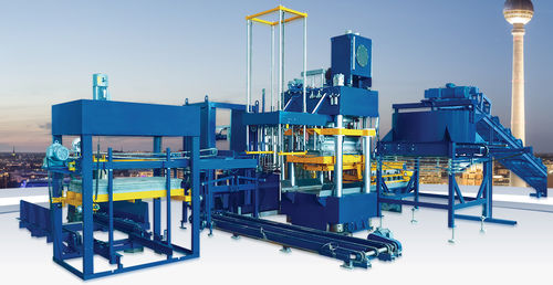 液压机 - HP series - Quangong Machinery Co., Ltd. - 机械 / 成形 / 用于混凝土块