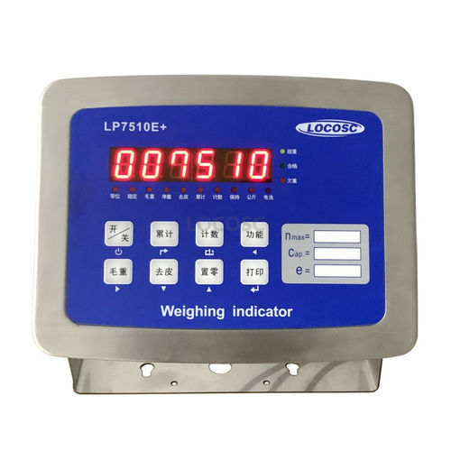 LCD显示屏称重仪表 - LP7510E  - Locosc Ningbo Precision Technology Co., Ltd. - 手持式 / 4-20 mA / RS-232