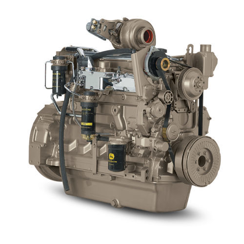 柴油发动机 - 6068HF485 - JOHN DEERE POWER SYSTEMS - 6气缸 / 用于发电机组 / 航海用