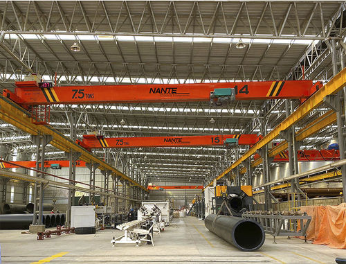 单梁桥式起重机 - Hangzhou Nante Machinery Co., Ltd. - 轻载 / 低净空高度 / 用于车间