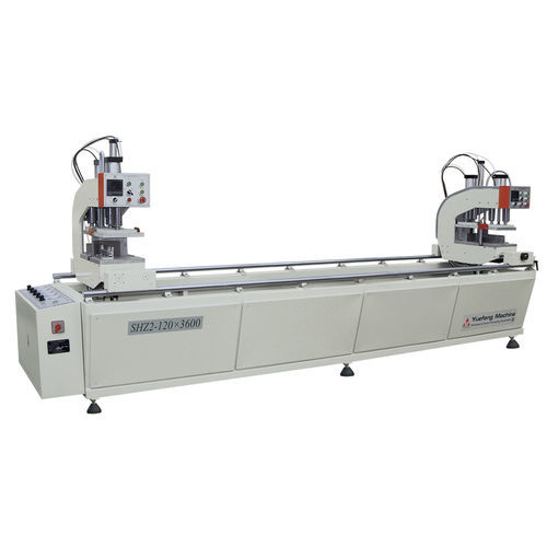 双头焊接机 - SHZ2-120×3600 - JINAN YUEFENG MACHINERY CO., LTD. - 电弧 / PLC控制 / 落地式