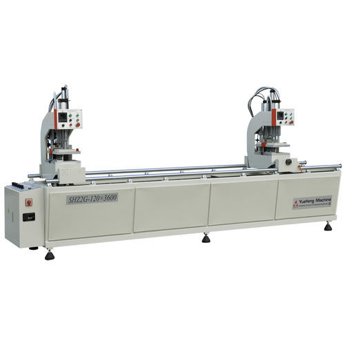 PLC控制焊接机 - SHZ2G-120×3600 - JINAN YUEFENG MACHINERY CO., LTD. - 落地式 / 用于PVC / 220V单相