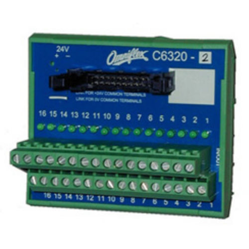 DIN导轨接线端子 - C6322A - Omniflex - 用于继电器 / 塑料 / 功率