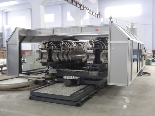 双壁波纹管管道挤出生产线 - DWC-2000 - Eagle Machinery Co., Ltd. - 水冷式 / 双螺杆 / 风冷