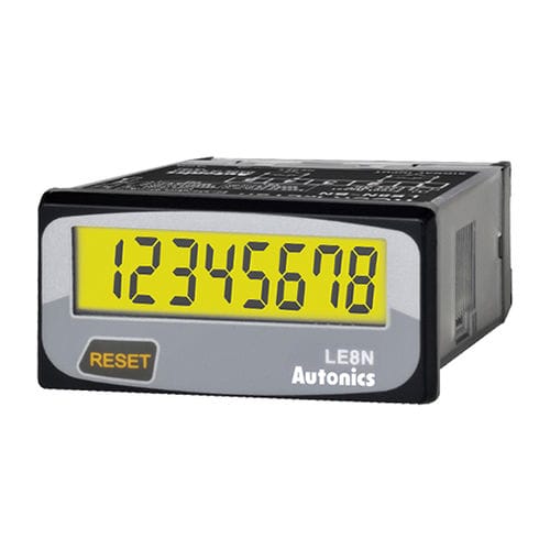 数字定时继电器 - LE8N series - Autonics - 面板型 / 8位显示