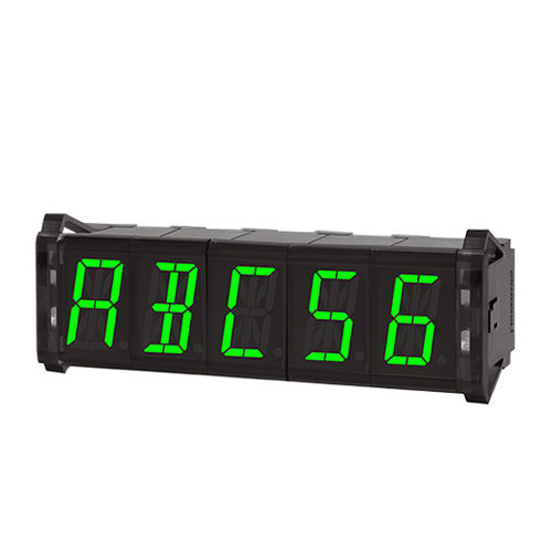 智能型显示屏 - DS/DA series - Autonics - LED式 / 字母数字 / 7分区