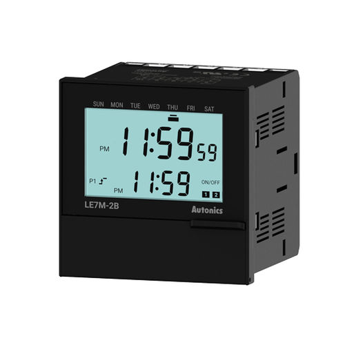 数字定时继电器 - LE7M-2 series - Autonics - DIN导轨 / 控制