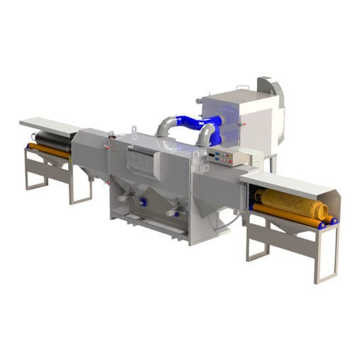空中传送装置抛丸机 - Wuxi Kelai NC Machine Tool CO.,Ltd - 用于汽缸 / 自动