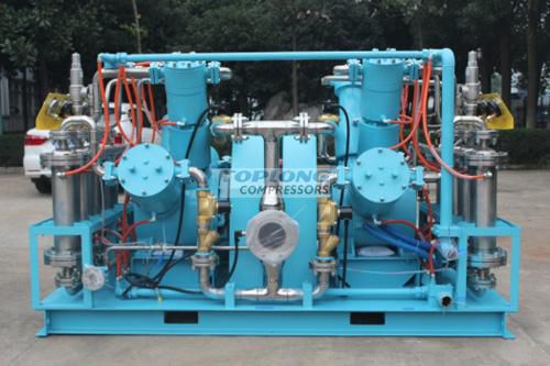 往复式压缩机 - ow-100/4-8 - Wenling Toplong Electrical & Mechanical Company - 用于氧气 / 电动式 / 固定式