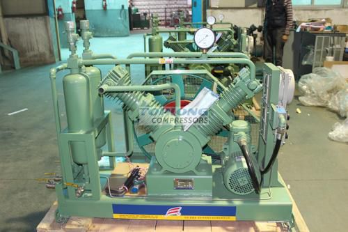 往复式压缩机 - HV-15/0.5-9 - Wenling Toplong Electrical & Mechanical Company - 氢气 / 电动式 / 固定式