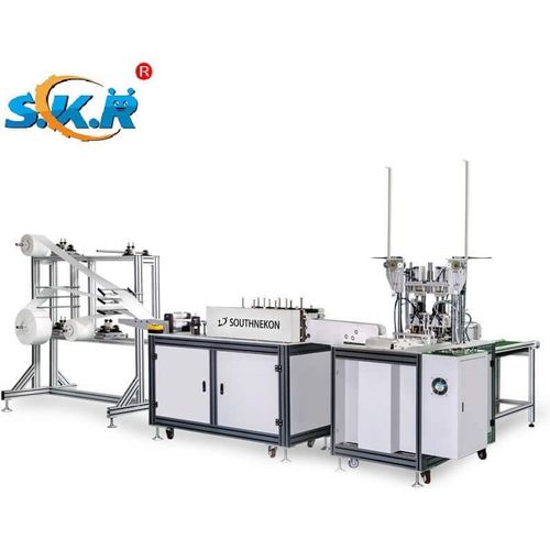 非织造物焊接缝纫机 - NK-UMM06 - GD SCARA ROBOT CO., LTD. - 手术口罩 / 固定 / 自动