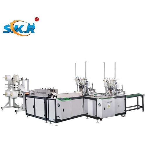 非织造物焊接缝纫机 - NK-MMP02 - GD SCARA ROBOT CO., LTD. - 手术口罩 / 固定 / 自动