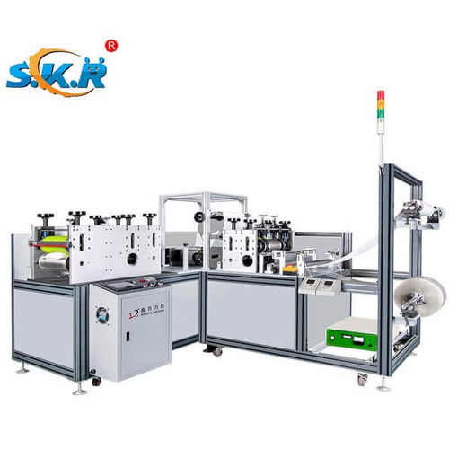 一次性医疗用品焊接缝纫机 - NK-XT0001B - GD SCARA ROBOT CO., LTD. - 用于非织造物 / 固定 / PLC
