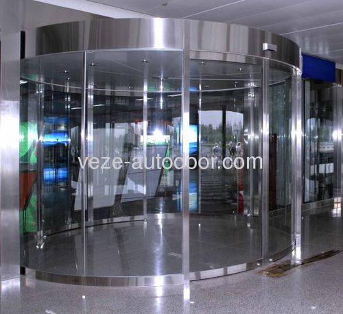 圆弧滑动门 - Ningbo VEZE Automatic Door Co., Ltd. - 铝框架 / 室内 / 安全