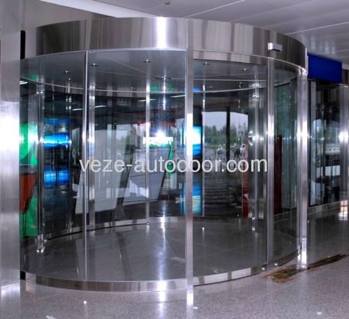 圆弧滑动门系统 - Ningbo VEZE Automatic Door Co., Ltd. - 铝框架 / 室内 / 自动