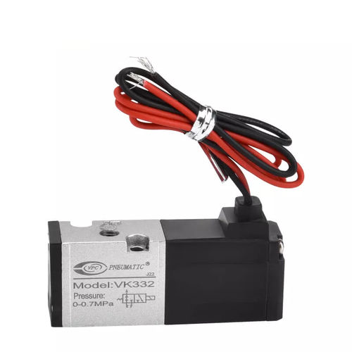 阀式气动分配器 - VK300 Series - Ningbo VPC Pneumatic Co., Ltd. - 螺线管驱动 / 直动式 / 2位3通型