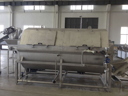 果蔬漂烫机 - SPT-S - SHAOXING WALLEY FOOD MACHINERY CO., LTD. - 贝类海鲜 / 蒸汽 / 热水