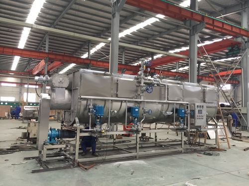 果蔬漂烫机 - SPT-Z - SHAOXING WALLEY FOOD MACHINERY CO., LTD. - 贝类海鲜 / 蒸汽 / 螺旋式