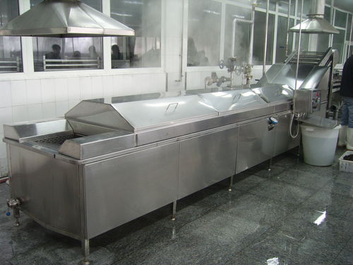 带式漂烫机 - DPT-S - SHAOXING WALLEY FOOD MACHINERY CO., LTD. - 果蔬 / 热水