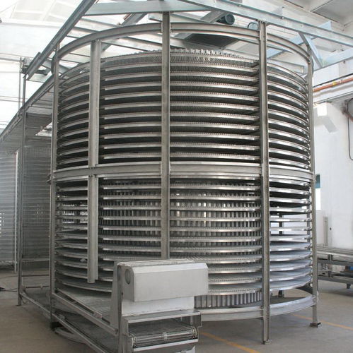 螺旋式冷冻柜 - DSF, SSF series - SHAOXING WALLEY FOOD MACHINERY CO., LTD. - 加工 / 不锈钢 / 冷却