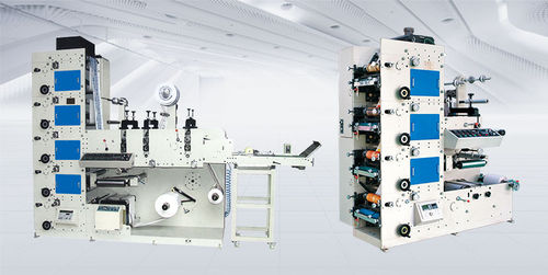 6色柔性版印刷机 - WJRB-320 series - Hebei Wanjie Machinery Technology Co., Ltd. - 4色 / 标签