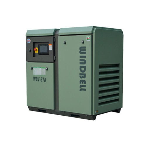 空气压缩机 - WBV-37A - Zhengzhou Windbell Machinery Co., Ltd. - 电动 / 固定式 / 工业