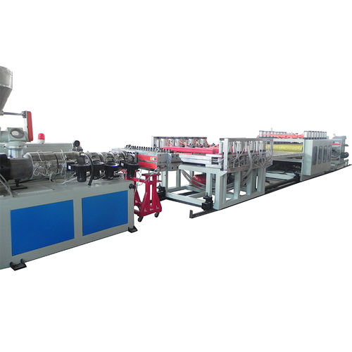 泡沫板生产线 - SJSZ series  - Qingdao Weier Plastic Machinery Co., Ltd. - 墙面装饰板