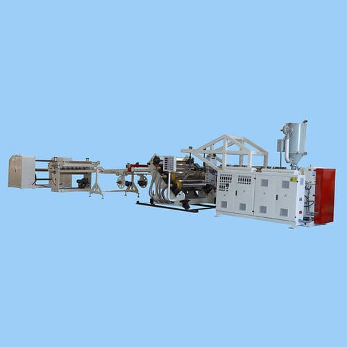 片材管道挤出生产线 - SJ-120 - Qingdao Weier Plastic Machinery Co., Ltd. - 用于EVA / 用于TPU