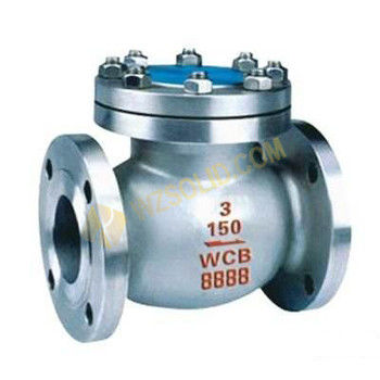 旋启式止回阀 - H44H-150LB-DN150 - Wenzhou Solid Mechanical Equipment Co., Ltd. - 法兰 / 高压 / 用于管道