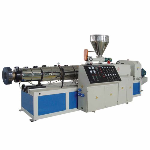 锥形双螺杆挤出机 - SJSZ series - ZHANGJIAGANG QING CHEN YU MACHINERY CO., LTD. - 复合材料 / 用于PVC / 高流量