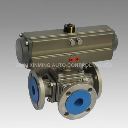 球形阀 - Wuxi Xinming Auto-Control Valves Industry Co., Ltd. - 气动 / T形 / 3 通型