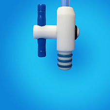塞栓阀门 - Shenzhou Engineering Plastics Company - 超高真空 / PTFE / 垂直