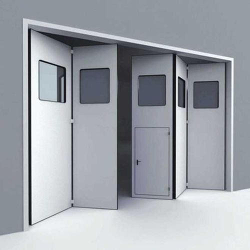 工业门 - YUOU (LUOYANG) DOORS AND WINDOWS TECHNOLOGY CO., LTD. - 折叠 / 钢 / 玻璃