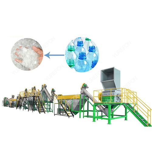 PET回收生产线 - YRF-R  - Yurefon Machinery(Zhangjiagang) Co., Ltd. - 金属分离 / 粉碎 / 清洗