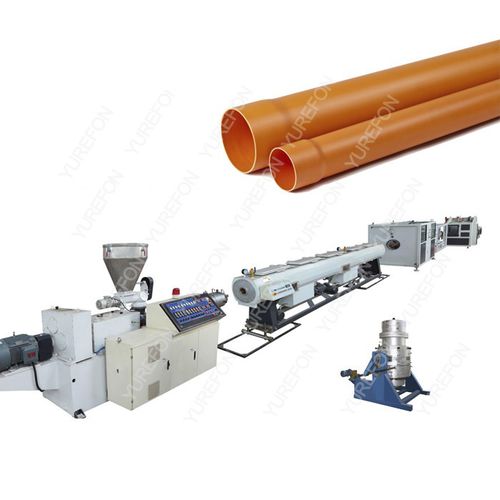 管道管道挤出生产线 - 84772090 - Yurefon Machinery(Zhangjiagang) Co., Ltd. - 片材 / 型材 / 用于PVC