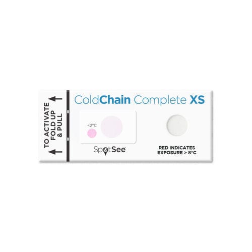 时间-温度监控标签 - Complete XS - SpotSee - 自粘贴 / 用于化学品 / 用于食品