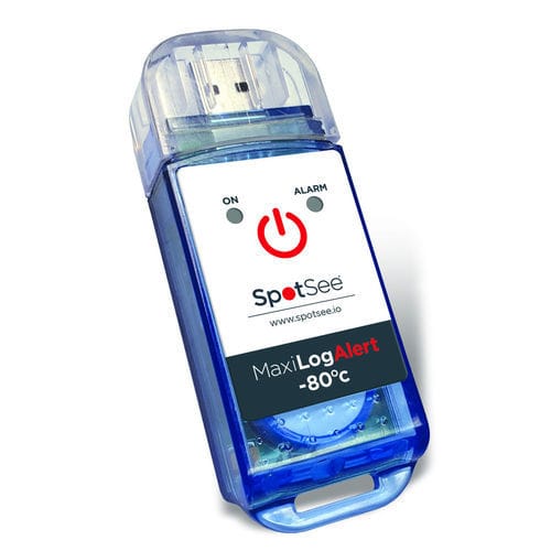 单一用途数据记录器 - MaxiLog - SpotSee - 温度 / USB / 制药应用