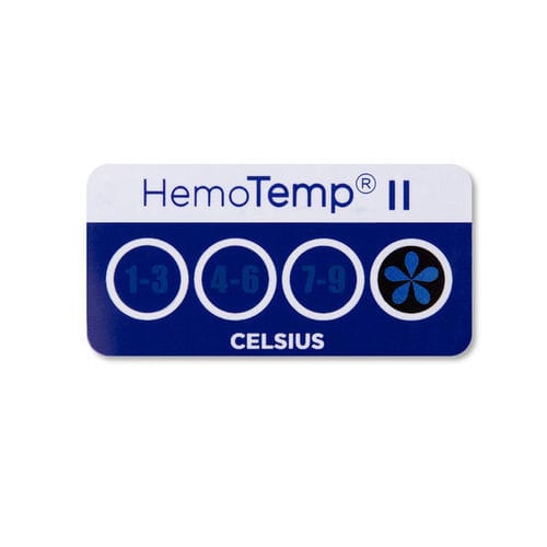 温度指示器 - HEMOTEMP II - SpotSee - 时间 / 标签 / 不可逆