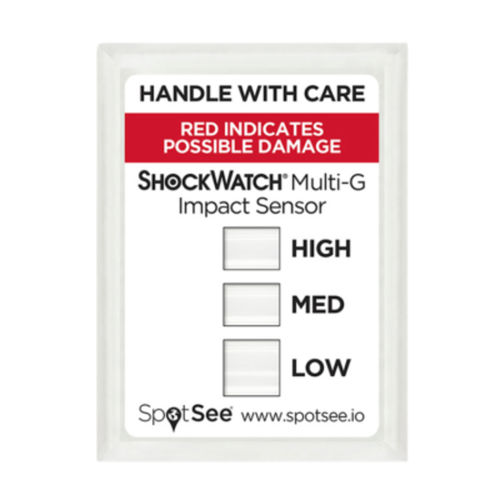 冲击指示器 - ShockWatch® Clip - SpotSee - 标签 / 抗干扰 / 医疗用途