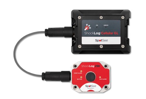 数字记录仪 - The ShockLog® Cellular GL - SpotSee - 冲击 / 用于视频监控 / 用于数据采集