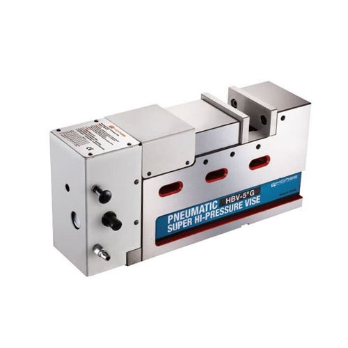 高压式夹钳 - HBV-4"G,5"G,6"G - HOMGE MACHINERY IND. CO., LTD. - 用于机床 / 用于铣床 / 气动