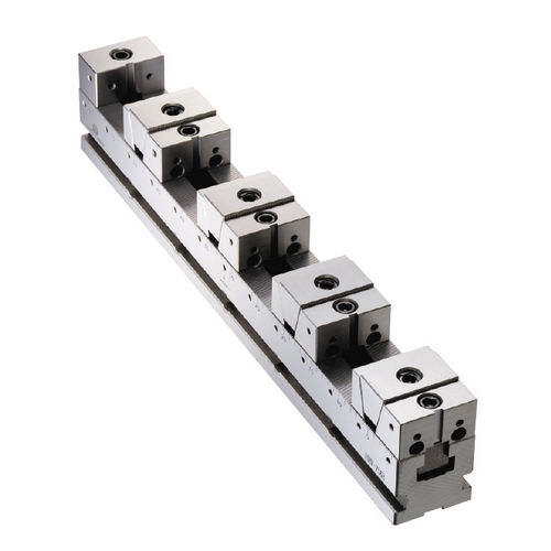 多重紧固式夹钳 - HRV- FD Series - HOMGE MACHINERY IND. CO., LTD. - 用于机床 / 立式 / 可调节