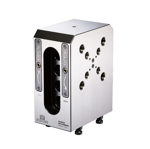 零点定心夹紧系统 / 快拖式 - M-52/96(80566G) - HOMGE MACHINERY IND. CO., LTD. - 机械 / 钢 / 双